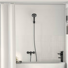 Doucheset koper zwart G 1/2 inch
