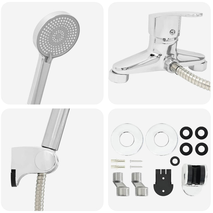 Doucheset G 1 / 2 Inch Chroom met douchekop
