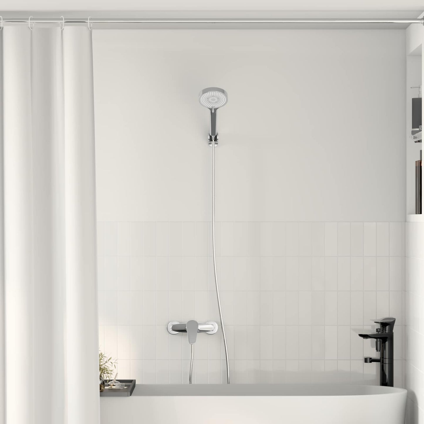 Doucheset G 1 / 2 Inch Chroom met douchekop
