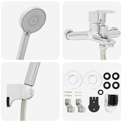 Doucheset G 1 / 2 Inch Chroom met douchekop