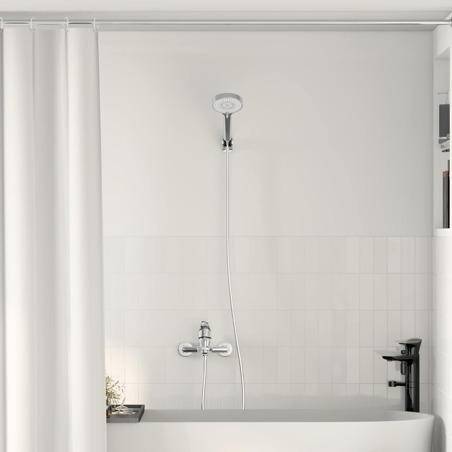 Doucheset G 1 / 2 Inch Chroom met douchekop
