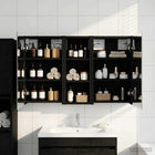 Bathroom Cabinet Set 3 pcs 80 x 10.5 x 50 cm Engineered Wood