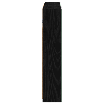 Badkamerkastenset 3 pcs 80 x 10,5 x 50 cm Bewerkt hout