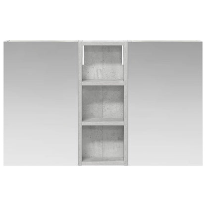 Badkamerkastenset 3 pcs 80 x 10,5 x 50 cm Bewerkt hout