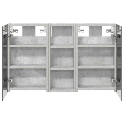 Badkamerkastenset 3 pcs 80 x 10,5 x 50 cm Bewerkt hout