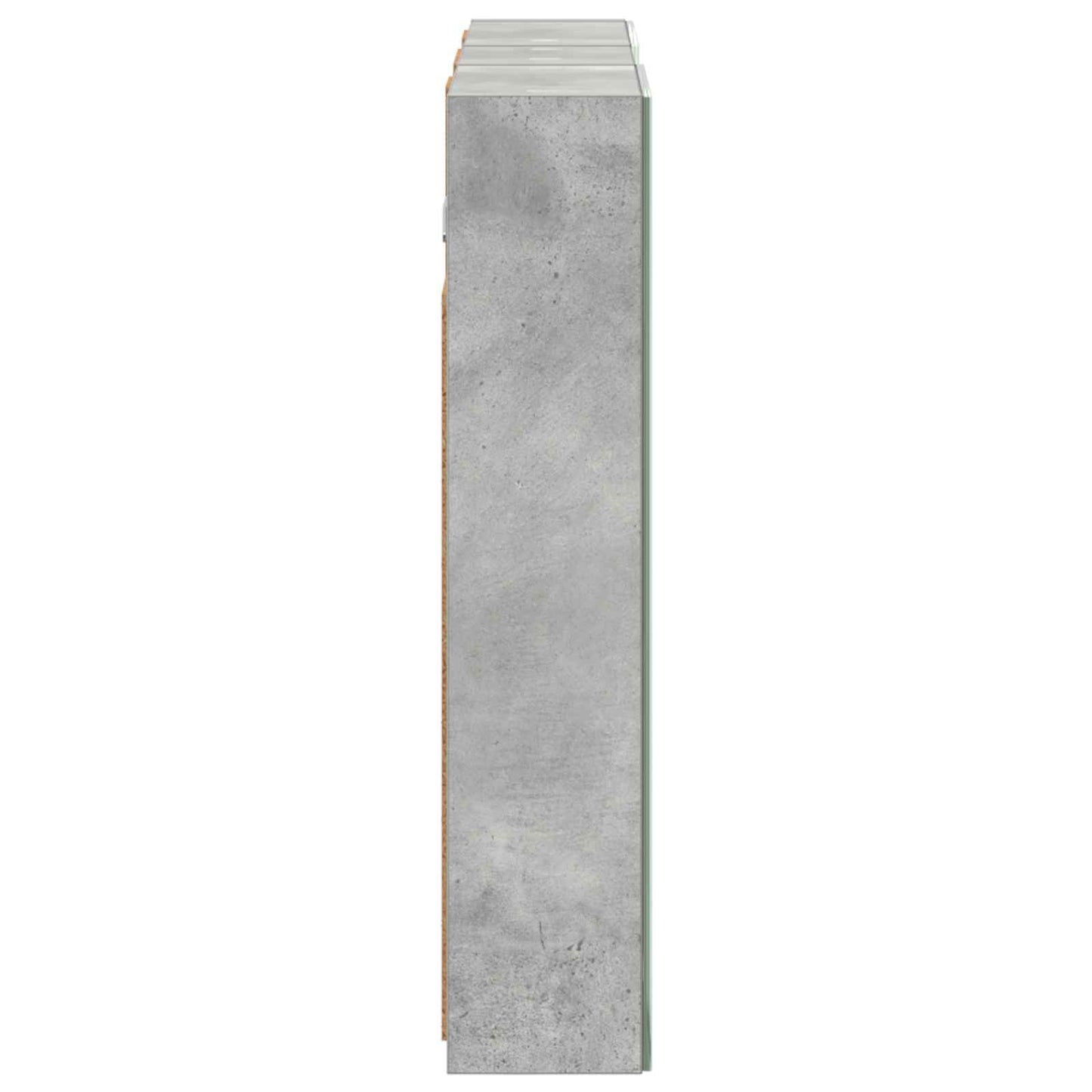 Badkamerkastenset 3 pcs 80 x 10,5 x 50 cm Bewerkt hout