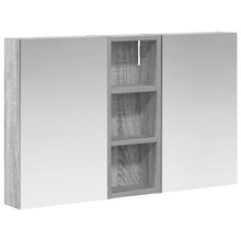 Badkamerkastenset 3 pcs 80 x 10,5 x 50 cm Bewerkt hout