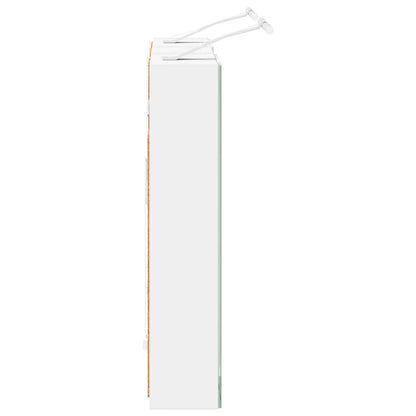 Badkamerkastenset 3 pcs 80 x 10,5 x 50 cm Bewerkt hout