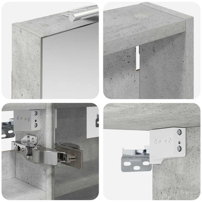 Badkamerkastenset 3 pcs 80 x 10,5 x 50 cm Bewerkt hout