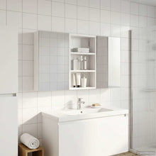Badkamerkastenset 3 pcs 90 x 10,5 x 50 cm Bewerkt hout