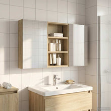 Badkamerkastenset 3 pcs 90 x 10,5 x 50 cm Bewerkt hout