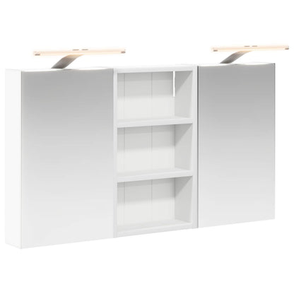 Badkamerkastenset 3 pcs 90 x 10,5 x 50 cm Bewerkt hout