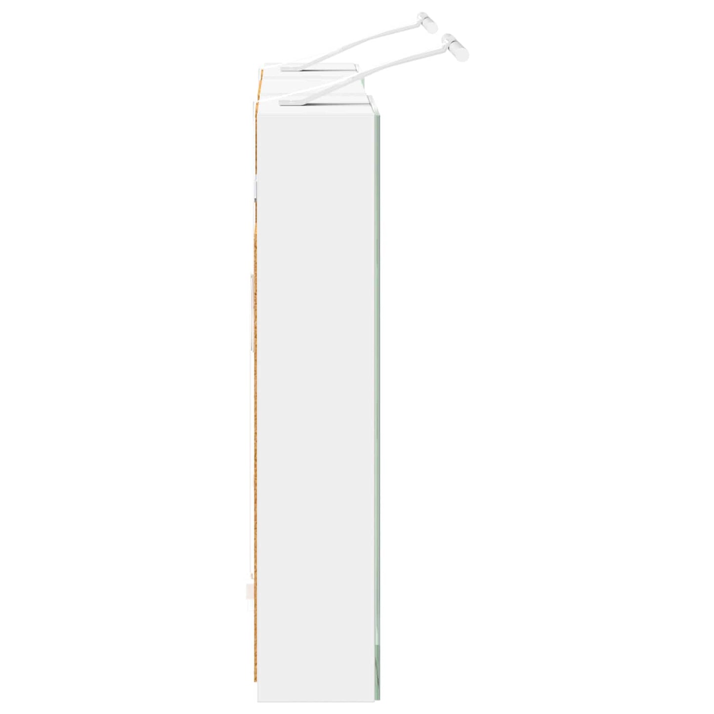 Badkamerkastenset 3 pcs 90 x 10,5 x 50 cm Bewerkt hout