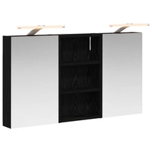 Badkamerkastenset 3 pcs 90 x 10,5 x 50 cm Bewerkt hout