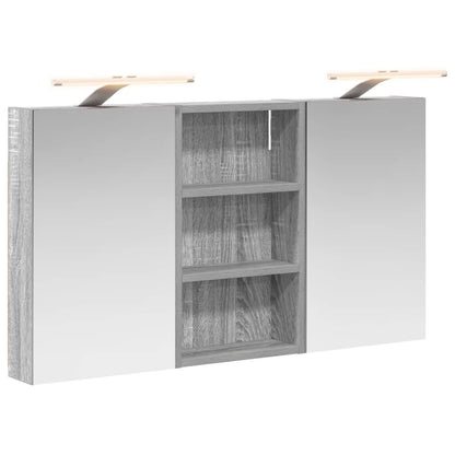 Badkamerkastenset 3 pcs 90 x 10,5 x 50 cm Bewerkt hout
