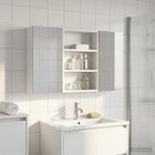 Bathroom Cabinet Set 3 pcs 100 x 10.5 x 50 cm Engineered Wood