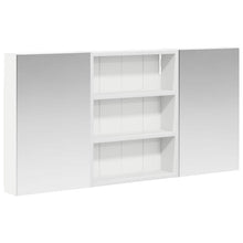 Badkamerkastenset 3 pcs 100 x 10,5 x 50 cm Bewerkt hout