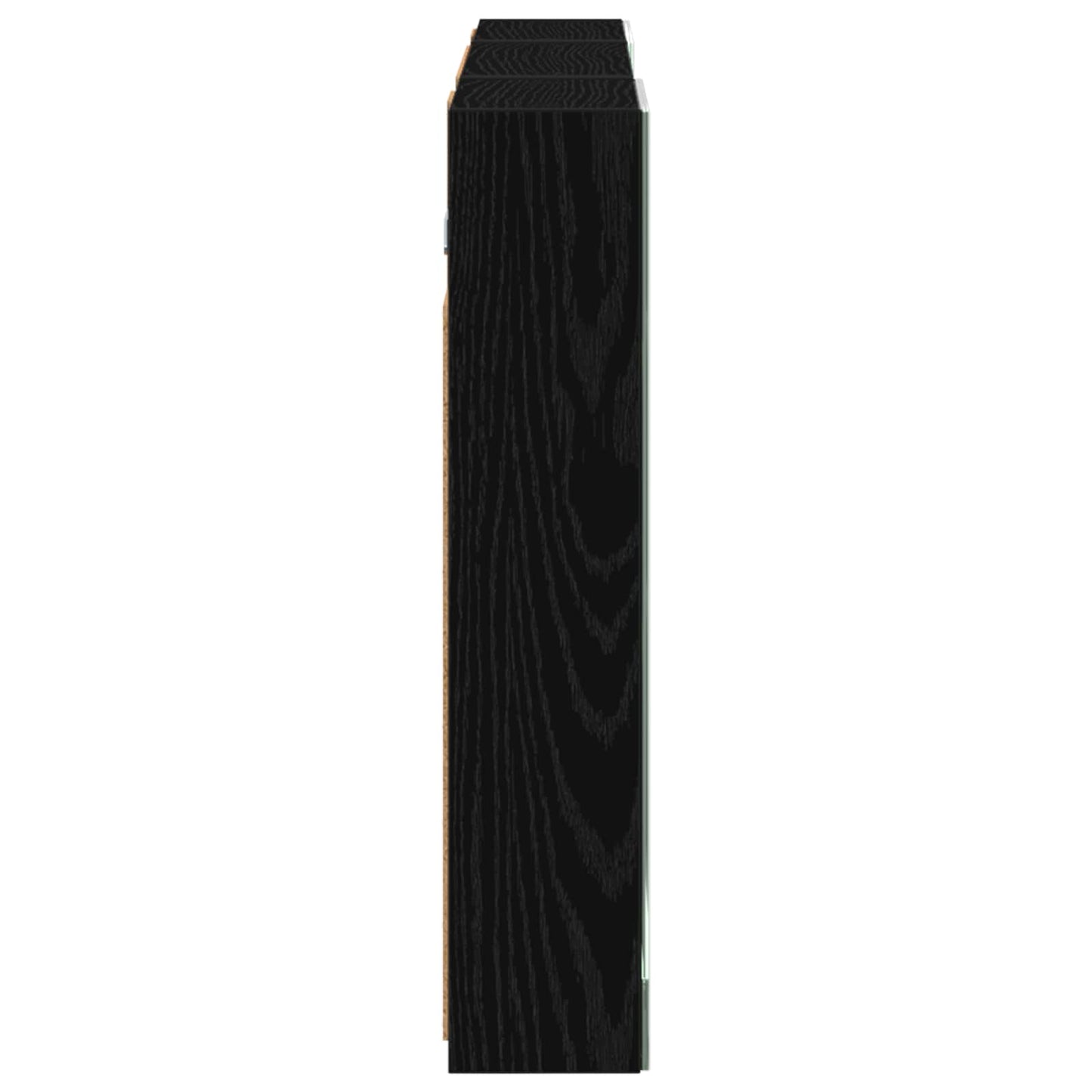 Badkamerkastenset 3 pcs 100 x 10,5 x 50 cm Bewerkt hout
