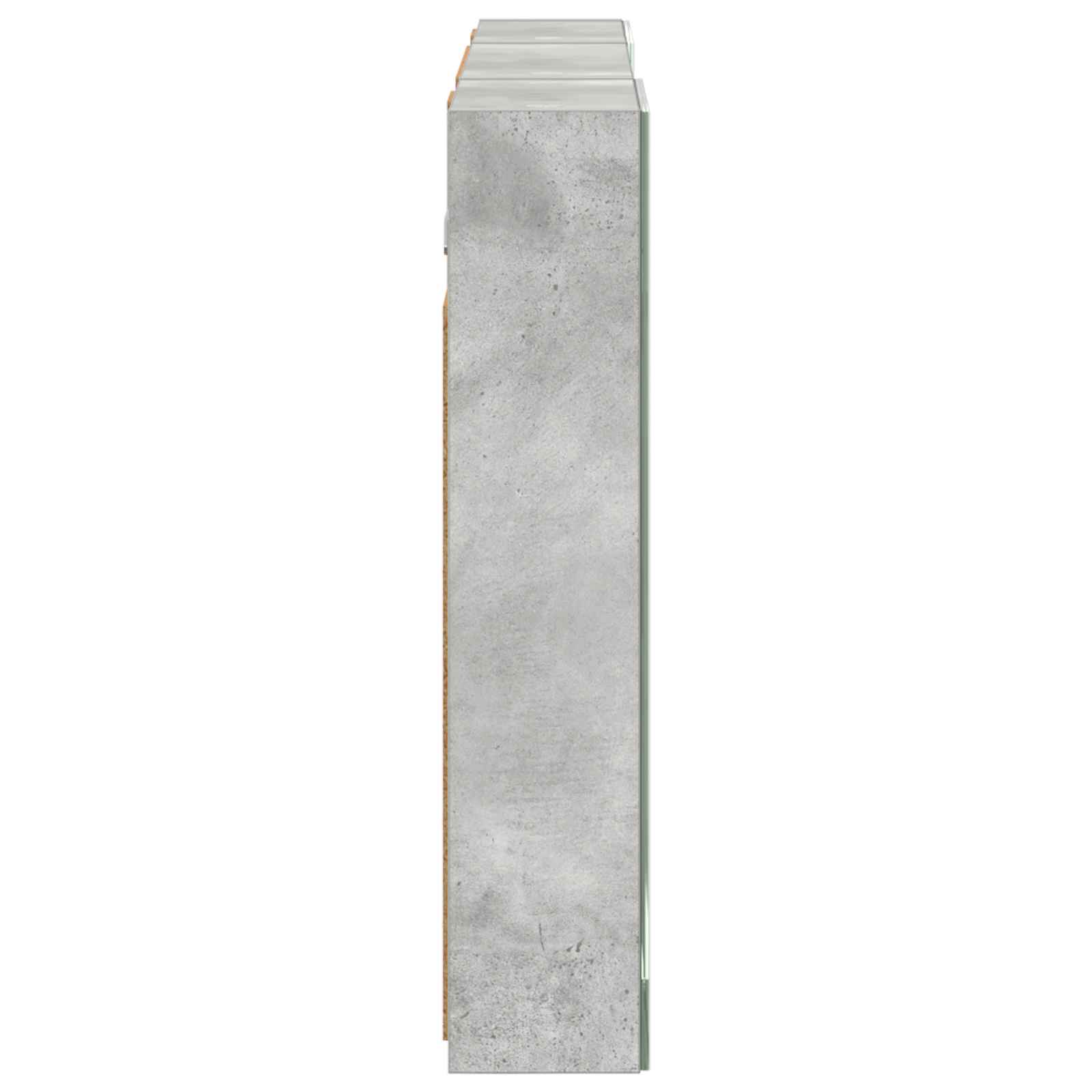 Badkamerkastenset 3 pcs 100 x 10,5 x 50 cm Bewerkt hout