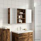 Bathroom Cabinet Set 3 pcs 100 x 10.5 x 50 cm Engineered Wood