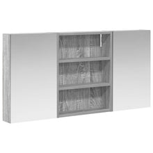 Badkamerkastenset 3 pcs 100 x 10,5 x 50 cm Bewerkt hout