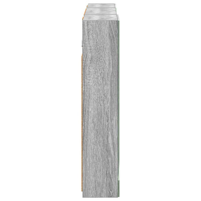 Badkamerkastenset 3 pcs 100 x 10,5 x 50 cm Bewerkt hout