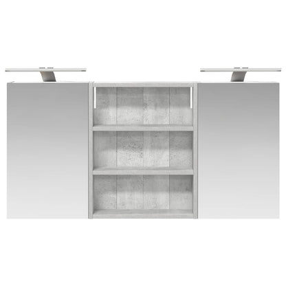 Badkamerkastenset 3 pcs 100 x 10,5 x 50 cm Bewerkt hout