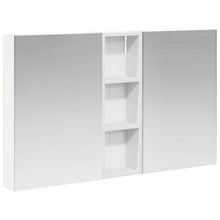 Badkamerkastenset 3 pcs 100 x 10,5 x 60,5 cm Bewerkt hout