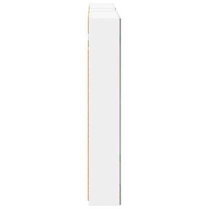 Badkamerkastenset 3 pcs 100 x 10,5 x 60,5 cm Bewerkt hout