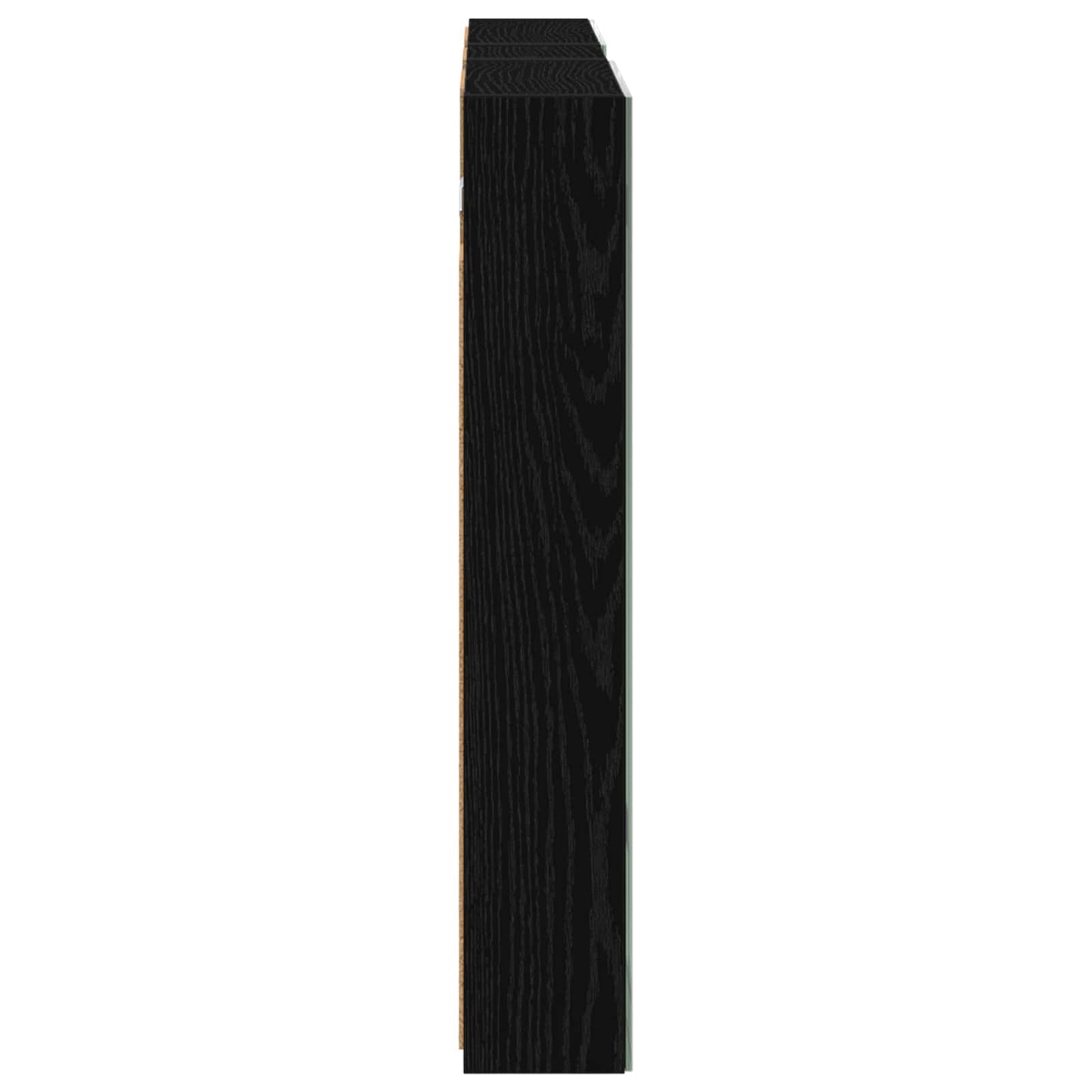 Badkamerkastenset 3 pcs 100 x 10,5 x 60,5 cm Bewerkt hout