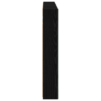 Badkamerkastenset 3 pcs 100 x 10,5 x 60,5 cm Bewerkt hout