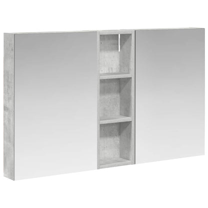 Badkamerkastenset 3 pcs 100 x 10,5 x 60,5 cm Bewerkt hout