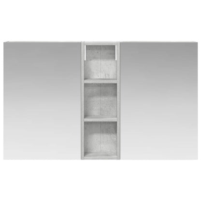 Badkamerkastenset 3 pcs 100 x 10,5 x 60,5 cm Bewerkt hout