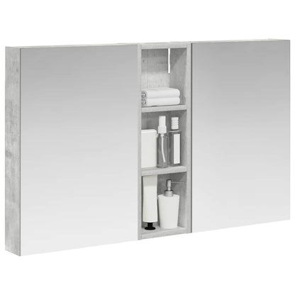 Badkamerkastenset 3 pcs 100 x 10,5 x 60,5 cm Bewerkt hout