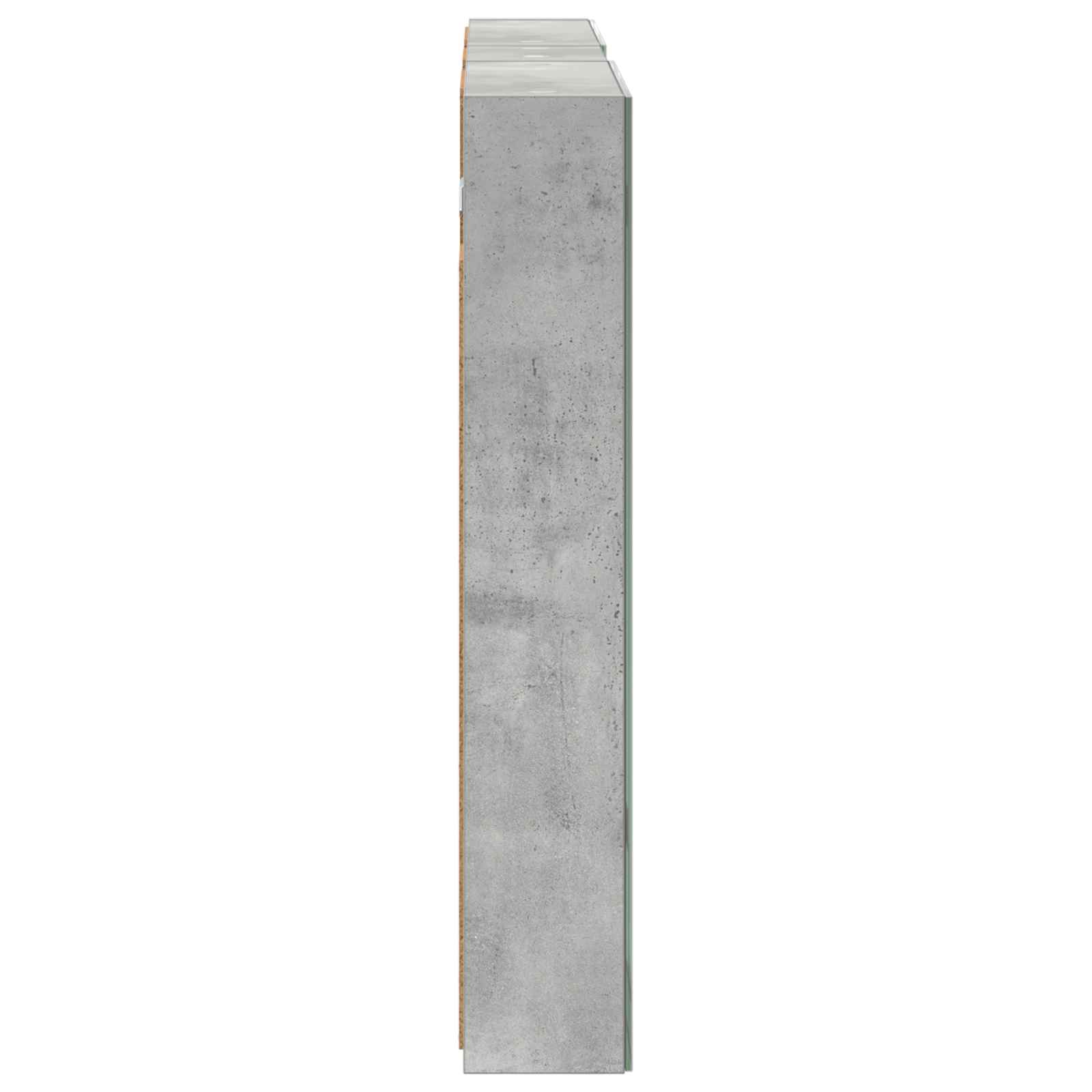 Badkamerkastenset 3 pcs 100 x 10,5 x 60,5 cm Bewerkt hout