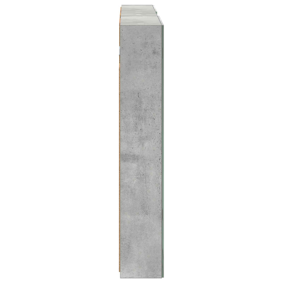 Badkamerkastenset 3 st 100 x 10,5 x 60,5 cm Bewerkt hout