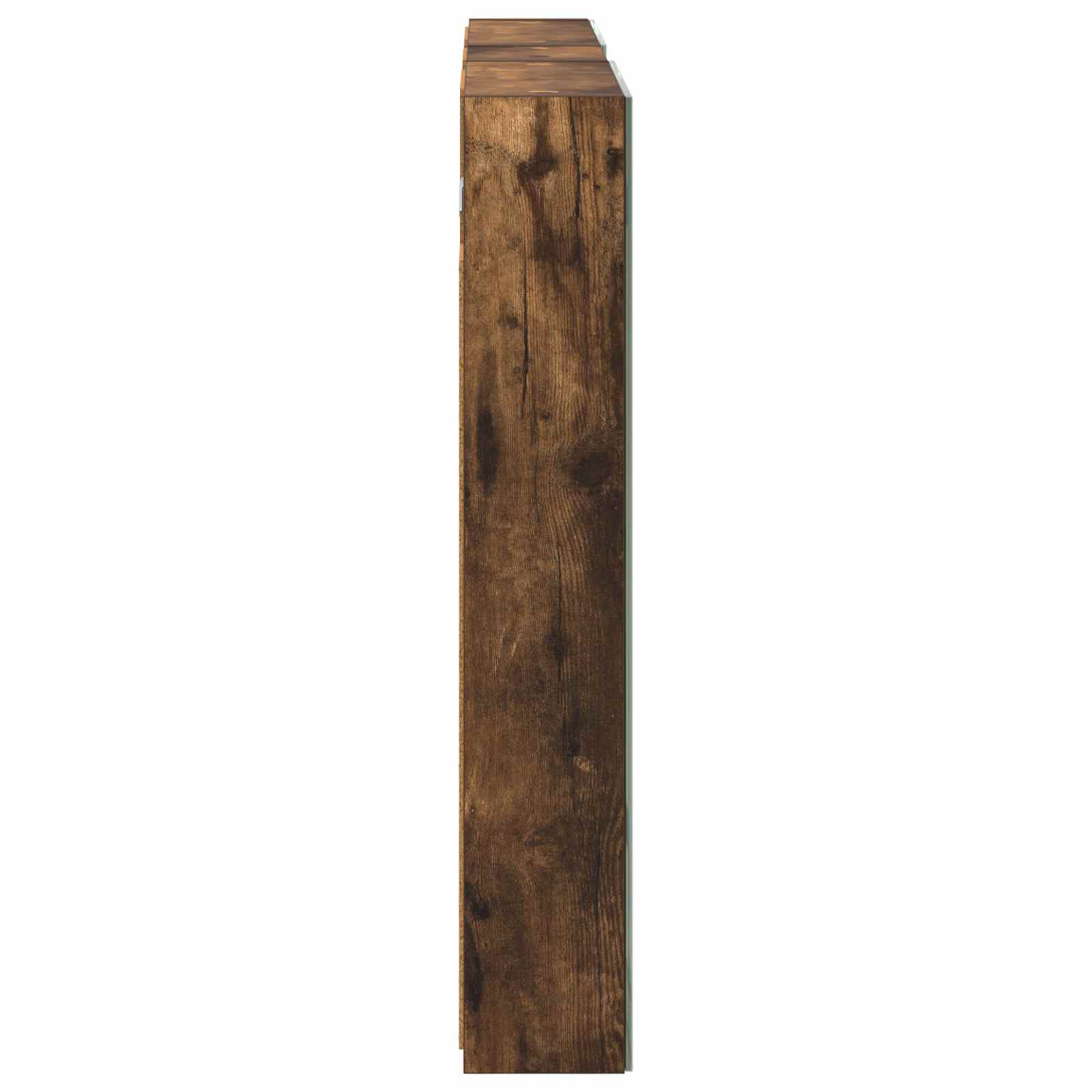 Badkamerkastenset 3 pcs 100 x 10,5 x 60,5 cm Bewerkt hout