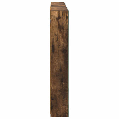 Badkamerkastenset 3 pcs 100 x 10,5 x 60,5 cm Bewerkt hout