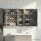 Bathroom Cabinet Set 3 pcs 100 x 10.5 x 60.5 cm Engineered Wood