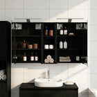 Bathroom Cabinet Set 3 pcs 100 x 10.5 x 60.5 cm Engineered Wood