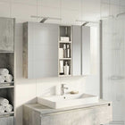 Bathroom Cabinet Set 3 pcs 100 x 10.5 x 60.5 cm Engineered Wood