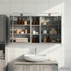 Bathroom Cabinet Set 3 pcs 100 x 10.5 x 60.5 cm Engineered Wood