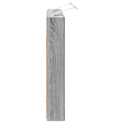 Badkamerkastenset 3 pcs 100 x 10,5 x 60,5 cm Bewerkt hout