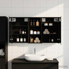 Bathroom Cabinet Set 3 pcs 110 x 10.5 x 60.5 cm Engineered Wood