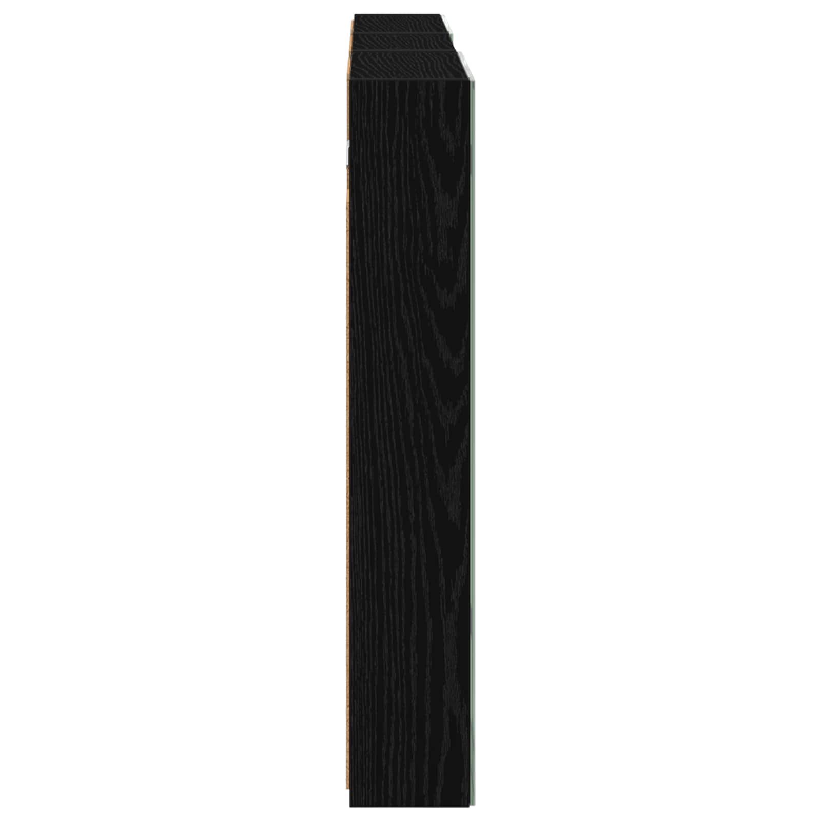 Badkamerkastenset 3 pcs 110 x 10,5 x 60,5 cm Bewerkt hout