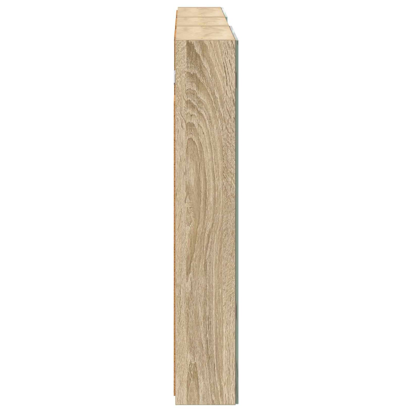 Badkamerkastenset 3 pcs 110 x 10,5 x 60,5 cm Bewerkt hout
