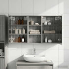 Bathroom Cabinet Set 3 pcs 110 x 10.5 x 60.5 cm Engineered Wood
