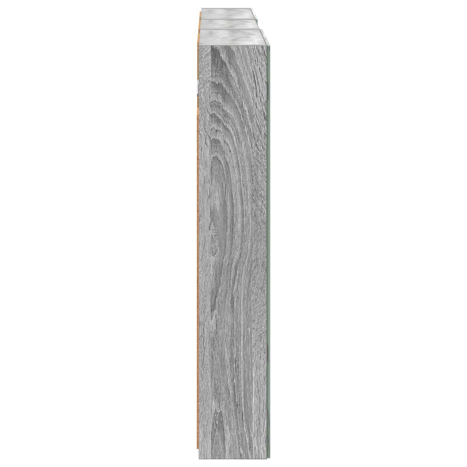 Badkamerkastenset 3 pcs 110 x 10,5 x 60,5 cm Bewerkt hout