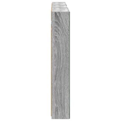 Badkamerkastenset 3 pcs 110 x 10,5 x 60,5 cm Bewerkt hout