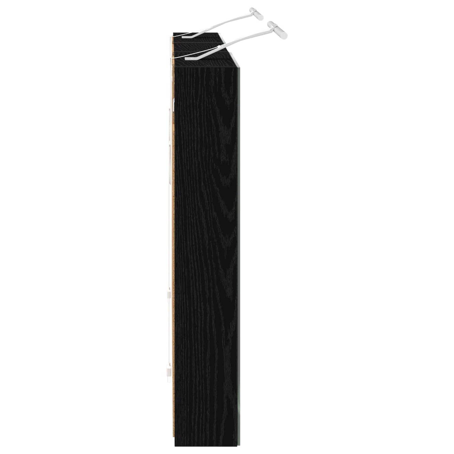 Badkamerkastenset 3 pcs 110 x 10,5 x 60,5 cm Bewerkt hout